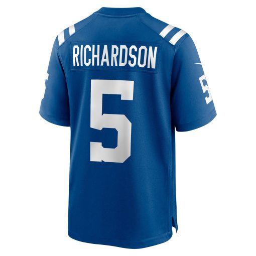 Anthony Richardson Indianapolis Colts Nike  Game Jersey – Royal - Image 3