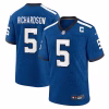 Anthony Richardson Indianapolis Colts Nike Indiana Nights Alternate Game Jersey – Royal