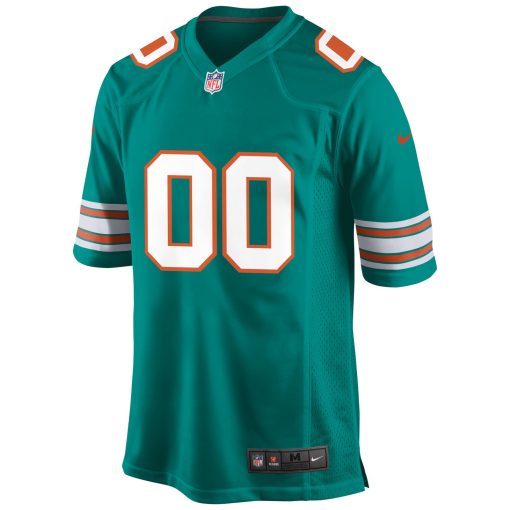 Miami Dolphins Nike Alternate Custom Game Jersey – Aqua - Image 2