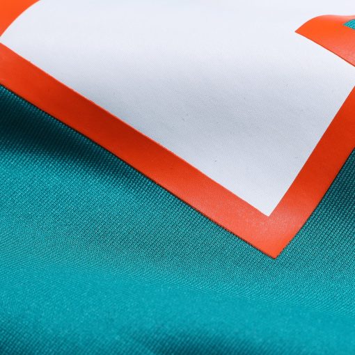 Miami Dolphins Nike Alternate Custom Game Jersey – Aqua - Image 5