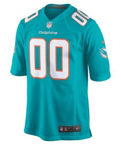 Alternative view of Miami Dolphins Nike Custom Game Jersey – Aqua
