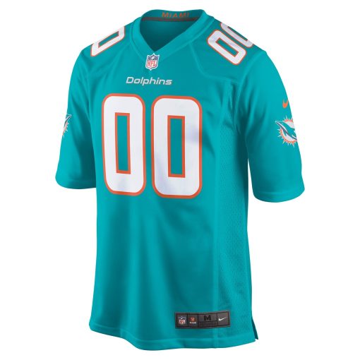 Miami Dolphins Nike Custom Game Jersey – Aqua - Image 2