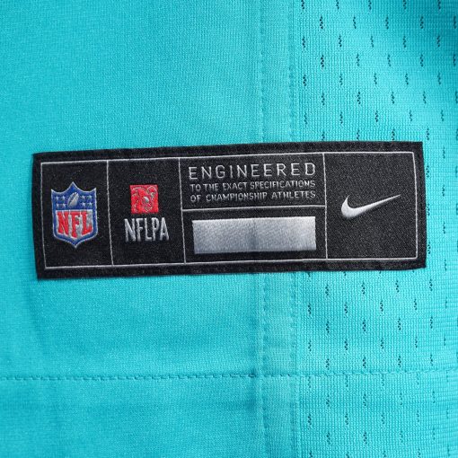 Miami Dolphins Nike Custom Game Jersey – Aqua - Image 6
