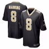 Archie Manning New Orleans Saints Nike Retired Player Game Jersey – Black