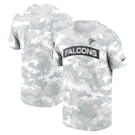 Atlanta Falcons Nike 2024 Salute To Service Performance T-Shirt – Arctic Camo