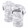 Carolina Panthers Nike 2024 Salute To Service Performance T-Shirt – Arctic Camo