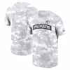 Men’s Green Bay Packers Nike White 2024 Salute To Service Big & Tall Performance T-Shirt