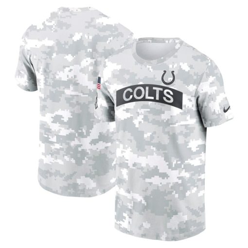 Indianapolis Colts Nike 2024 Salute To Service Performance T-Shirt – Arctic Camo