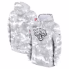 Jacksonville Jaguars Nike 2024 Salute to Service Club Fleece Pullover Hoodie – Arctic Camo