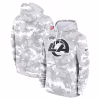 Los Angeles Rams Nike 2024 Salute to Service Club Fleece Pullover Hoodie – Arctic Camo
