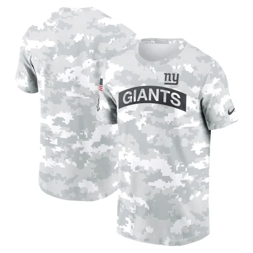 New York Giants Nike 2024 Salute To Service Performance T-Shirt – Arctic Camo