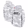 Seattle Seahawks Nike 2024 Salute to Service Club Fleece Pullover Hoodie – Arctic Camo