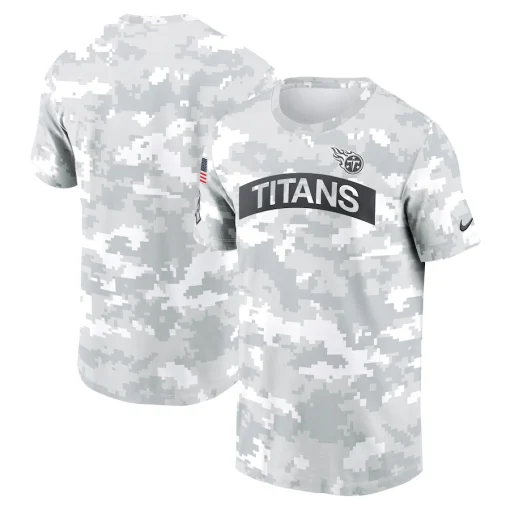 Tennessee Titans Nike 2024 Salute To Service Performance T-Shirt – Arctic Camo