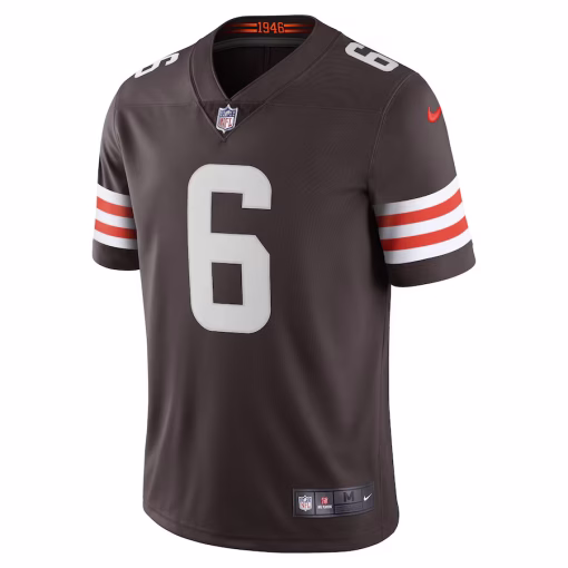 Baker Mayfield Cleveland Browns Nike Vapor Limited Player Jersey – Brown - Image 2