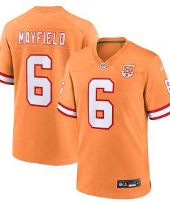 Baker Mayfield  Tampa Bay Buccaneers Nike 50th Season Game Jersey – Creamsicle
