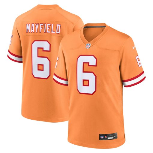 Baker Mayfield Tampa Bay Buccaneers Nike Throwback Game Jersey – Orange