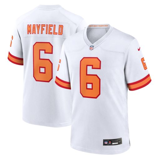 Baker Mayfield ’76 Tampa Bay Buccaneers Nike  Player Game Jersey – White