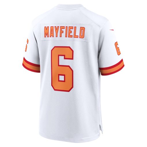 Baker Mayfield ’76 Tampa Bay Buccaneers Nike  Player Game Jersey – White - Image 3