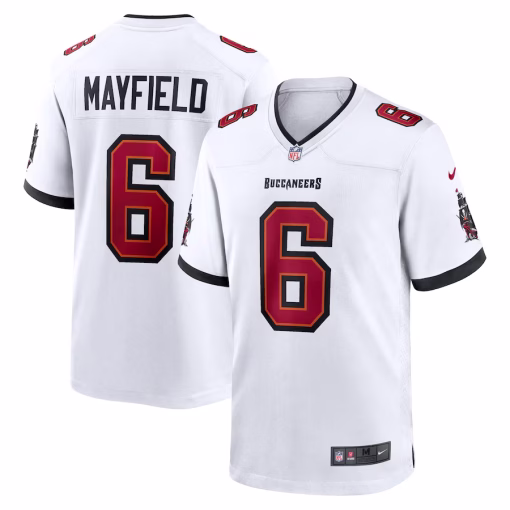Baker Mayfield Tampa Bay Buccaneers Nike Away Game Jersey – White