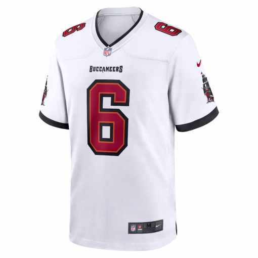 Baker Mayfield Tampa Bay Buccaneers Nike Away Game Jersey – White - Image 3