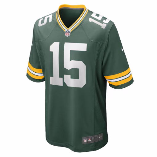 Men’s Green Bay Packers Bart Starr Nike Green Retired Player Game Jersey - Image 2