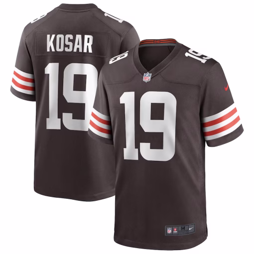 Bernie Kosar Cleveland Browns Nike Game Retired Player Jersey – Brown