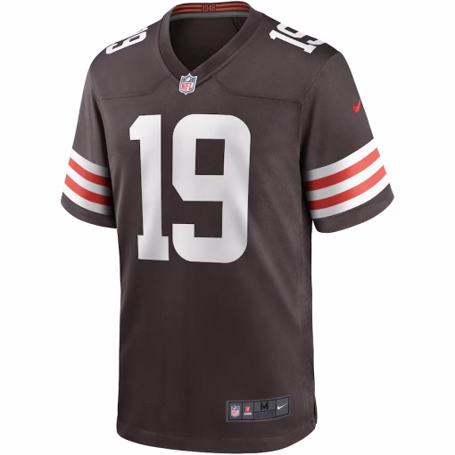 Bernie Kosar Cleveland Browns Nike Game Retired Player Jersey – Brown - Image 3
