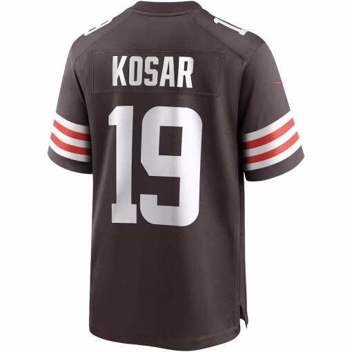 Bernie Kosar Cleveland Browns Nike Game Retired Player Jersey – Brown - Image 2