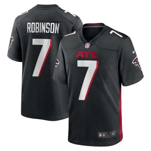 Bijan Robinson Atlanta Falcons Nike Game Jersey – Black