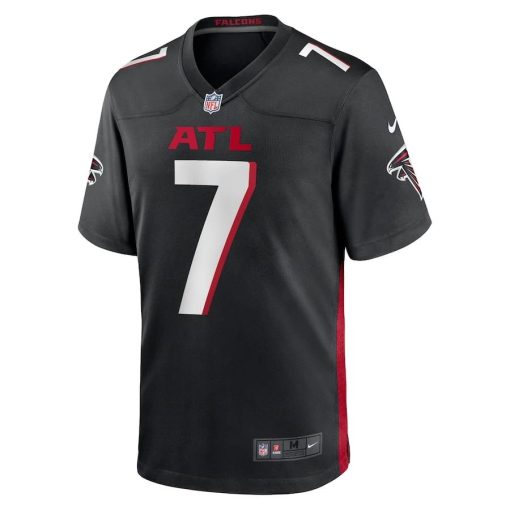 Bijan Robinson Atlanta Falcons Nike Game Jersey – Black - Image 2