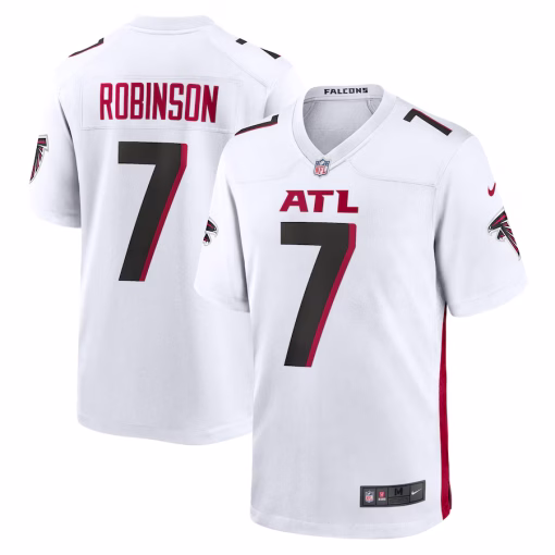 Bijan Robinson Atlanta Falcons Nike Game Jersey – White