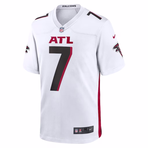 Bijan Robinson Atlanta Falcons Nike Game Jersey – White - Image 2