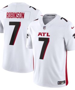 Bijan Robinson Atlanta Falcons Nike Vapor F.U.S.E. Limited Jersey – White