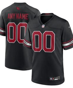 Arizona Cardinals Nike Alternate Custom Game Jersey – Black