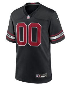 Alternative view of Arizona Cardinals Nike Alternate Custom Game Jersey – Black