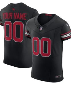 Arizona Cardinals Nike  Vapor F.U.S.E. Elite Custom Jersey – Black