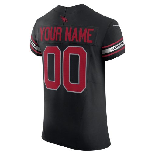 Arizona Cardinals Nike  Vapor F.U.S.E. Elite Custom Jersey – Black - Image 3
