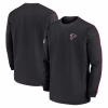 Atlanta Falcons Nike 2024 Sideline Coaches Long Sleeve Top – Black
