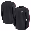 Atlanta Falcons Nike Alternate Logo Coach Long Sleeve Top – Black
