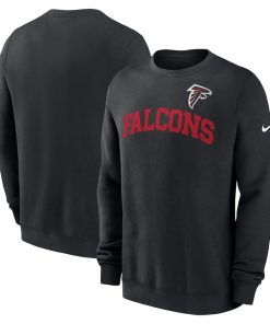 Atlanta Falcons Nike Club Pullover Sweatshirt – Black