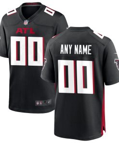 Atlanta Falcons Nike Custom Game Jersey – Black