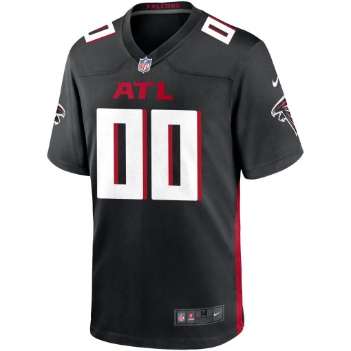Atlanta Falcons Nike Custom Game Jersey – Black - Image 2