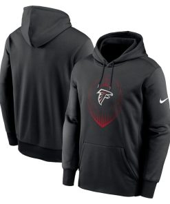 Atlanta Falcons Nike Icon Performance Pullover Hoodie – Black