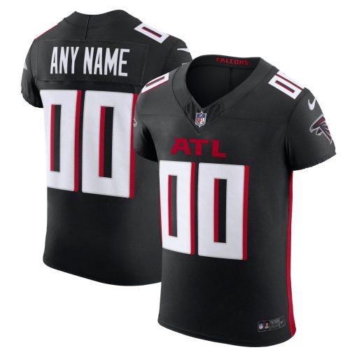 Atlanta Falcons Nike Vapor F.U.S.E. Elite Custom Jersey – Black