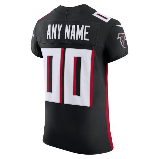 Atlanta Falcons Nike Vapor F.U.S.E. Elite Custom Jersey – Black - Image 3