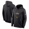 Baltimore Ravens Nike Icon Performance Pullover Hoodie – Black
