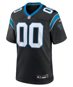 Alternative view of Carolina Panthers Nike Custom Game Jersey – Black