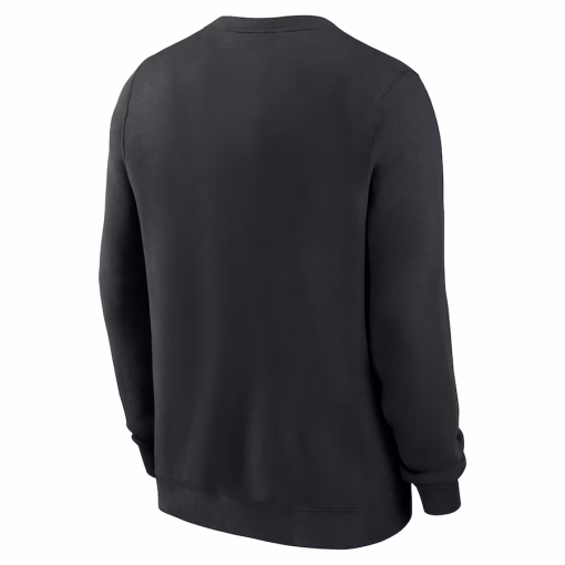 Carolina Panthers Nike Rewind Club Pullover Sweatshirt – Black - Image 3