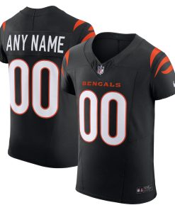Cincinnati Bengals Nike Team Vapor F.U.S.E. Elite Custom Jersey –  Black