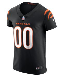 Alternative view of Cincinnati Bengals Nike Vapor Elite Custom Jersey – Black